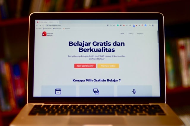 Foto: Ilustrasi Gratisin Belajar. Foto: M Faiz Ghifari