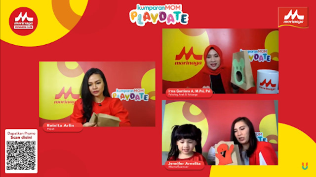 com-kumparanMOMPlayDate bersama Morinaga. Foto: dok.kumparan