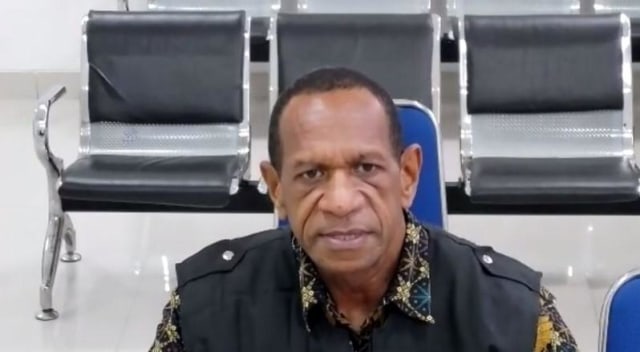 Juru Bicara Covid 19 Papua Barat, Arnoldus Tiniap. Foto: Edi Musahidin