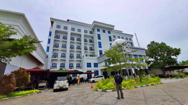 Sejak 1 April 2020, TC Damhil UNG sudah tidak lagi beroperasi. Jumat, (29/5). Foto: Dok banthayo.id (Wawan Akuba)