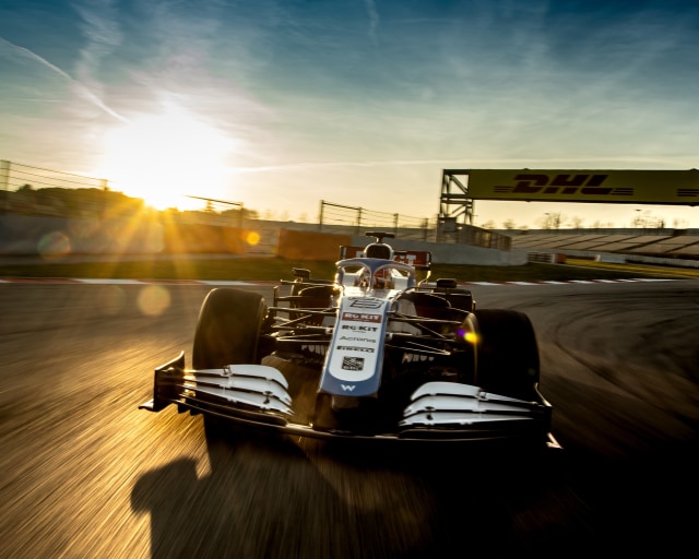 Potret livery tim Williams untuk musim 2020. (foto: twitter.com/williamsracing)