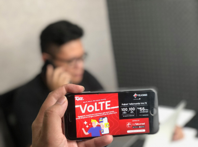Telkomsel resmi menghadirkan layanan telepon berbasis internet 4G LTE alias VoLTE. Foto: Telkomsel
