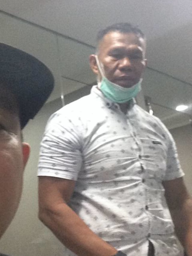 Ruslan Buton saat diperiksa di Bareskrim Polri.  Foto: Dok. Istimewa