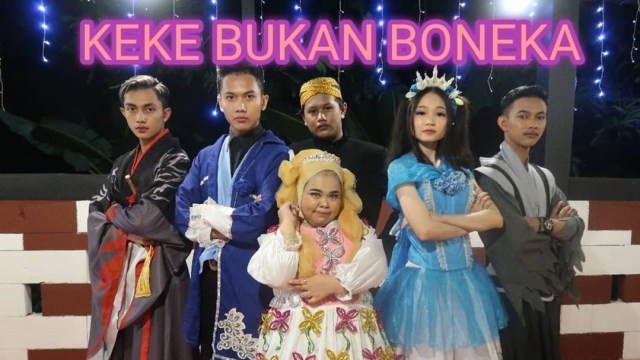Tampilan Kekeyi di Video Klip Perdana  Foto: Instagram @rahmawatikekeyi 