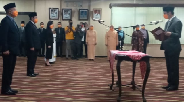 Rudiyanto Dilantik Jadi PJ Sekda Kota Pasuruan Gantikan Bahrul Ulum 
