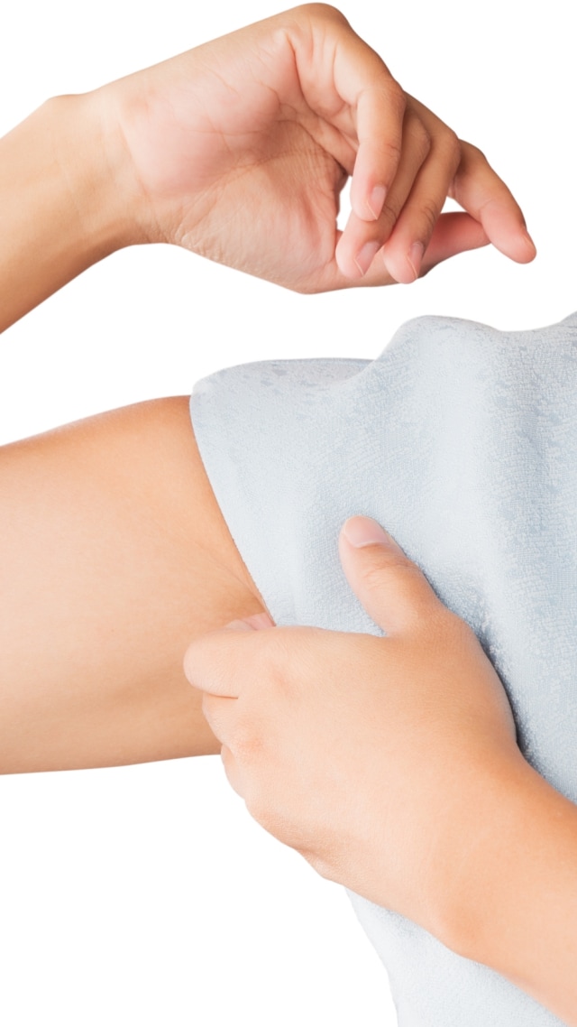 Ilustrasi ada benjolan di ketiak ibu menyusui. Foto: Shutterstock