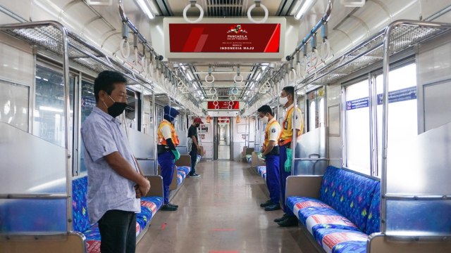 PT KCI saat memperingati peringati hari lahir Pancasila. Foto: Dok KCI