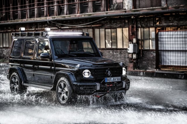 Mercedes-Benz G-Class disulap rumah modifikasi Brabus jadi anti bom. Foto: Business Insider