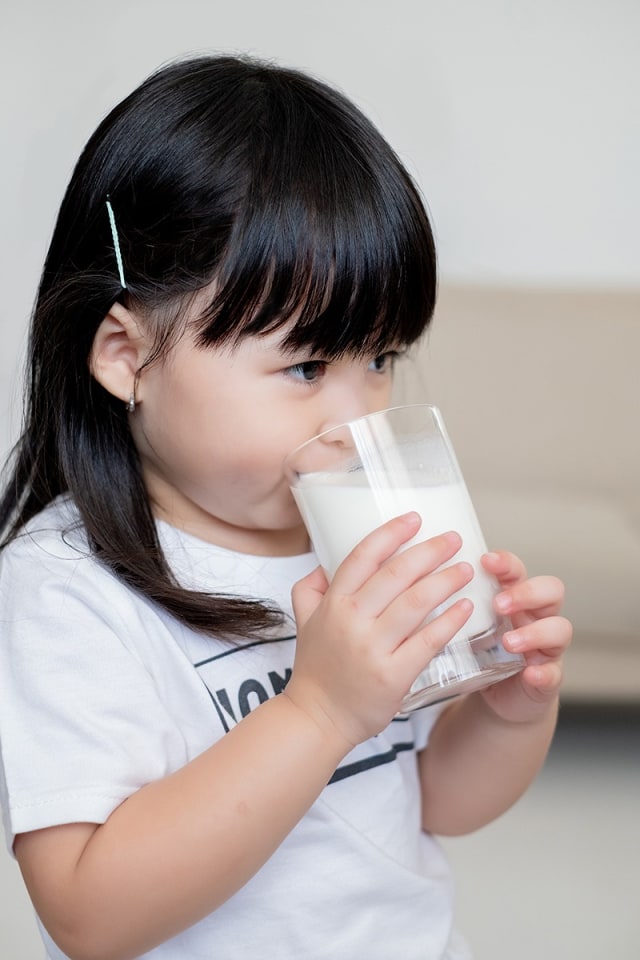 Ilustrasi minum susu Foto: dok.Home Town