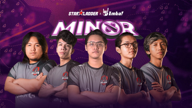 Boom ID saat mengikuti StarLadder ImbaTV Dota 2 Minor Season 3