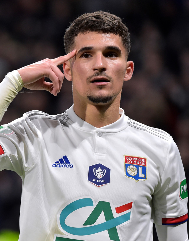 Houssem Aouar gabung Juventus musim depan? Foto: AFP/Romain Lafabregue