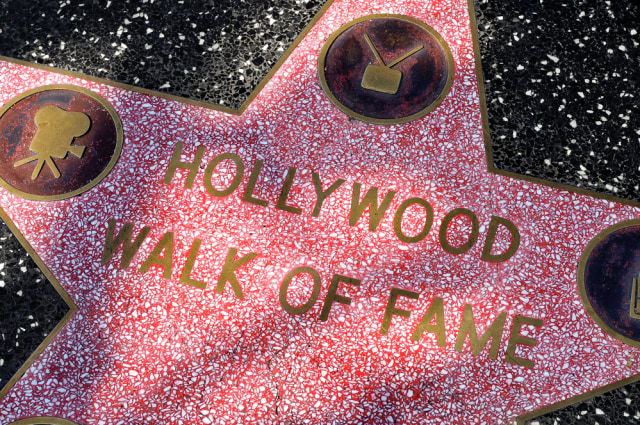 Landmark populer Hollywood Walk of Fame di Los Angeles, Amerika Serikat Foto: Shutter Stock