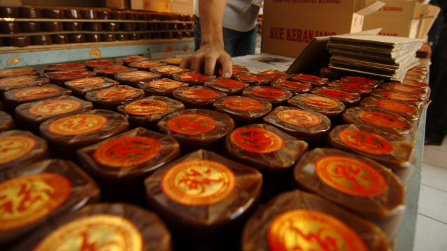Kue keranjang Foto: Antara/Oky Lukmansyah