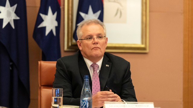 Perdana Menteri Australia, Scott Morrison. Foto: AFP/Gary Ramage