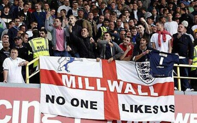 Millwall Bushwackers, Supporter paling ditakuti di Inggris.