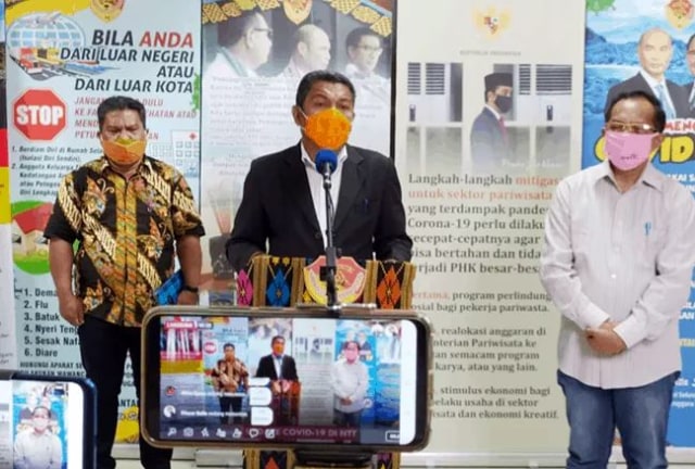 Kepala Dinas Kesehatan Provinsi Nusa Tenggara Timur, Dr.drg. Dominikus Mere, M.Kes.