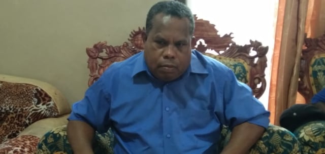 Perwakilan warga Suprau Markus Rumaropen, foto : Yanti