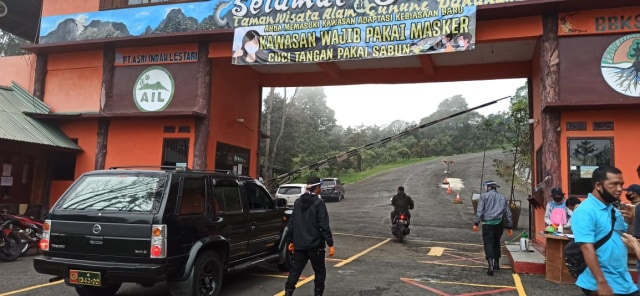 Taman Wisata Alam (TWA) Gunung Papandayan kembali dibuka. Foto:  BKSDA Jabar