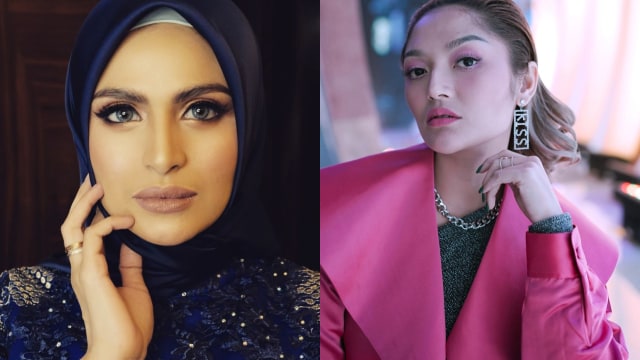 Asha Shara  dan Siti Badriah. Foto: instagram @ashasyara dan @sitibadriahh