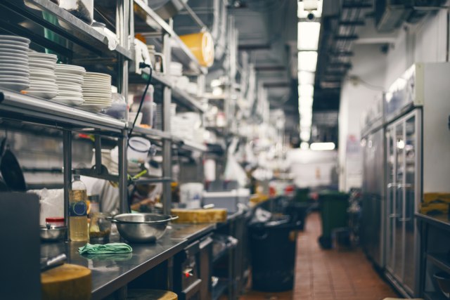 Ilustrasi dapur restoran Foto: Shutter Stock