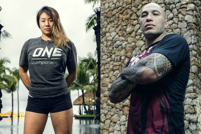 Angela Lee dan Brandon Vera mengajak para fan untuk menyebarkan pesan positif di media sosial (ONE Championship)