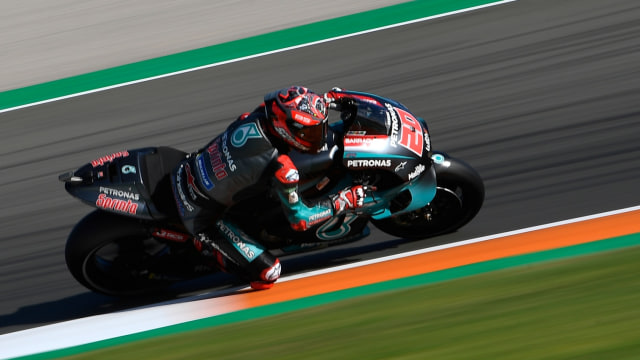 Fabio Quartararo di MotoGp Valencia. Foto: Pierre-Philippe Marcou