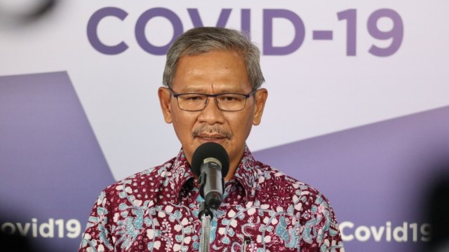 Jubir Gugus Tugas corona Achmad Yurianto