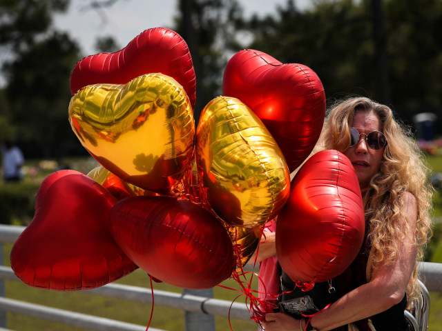 Pemakaman George Floyd. Foto: ADREES LATIF/Reuters
