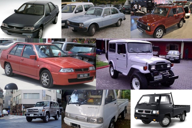 Deretan mobil-mobil berusia panjang. Foto: dok. Istimewa