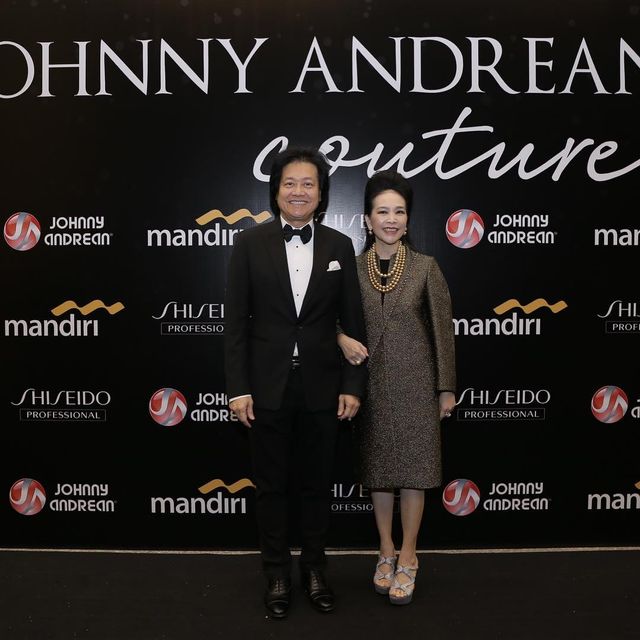 Johnny Andrean dan istrinya, Tina Andrean. Foto: kumparan