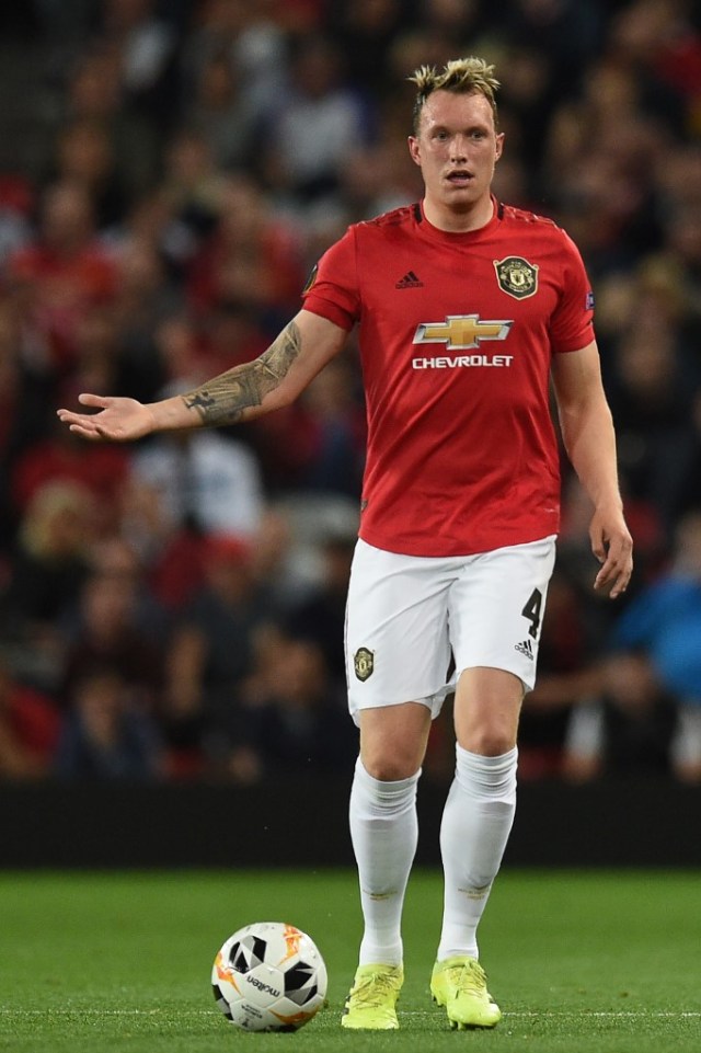 Bek Manchester United, Phil Jones.  Foto: Oli SCARFF / AFP