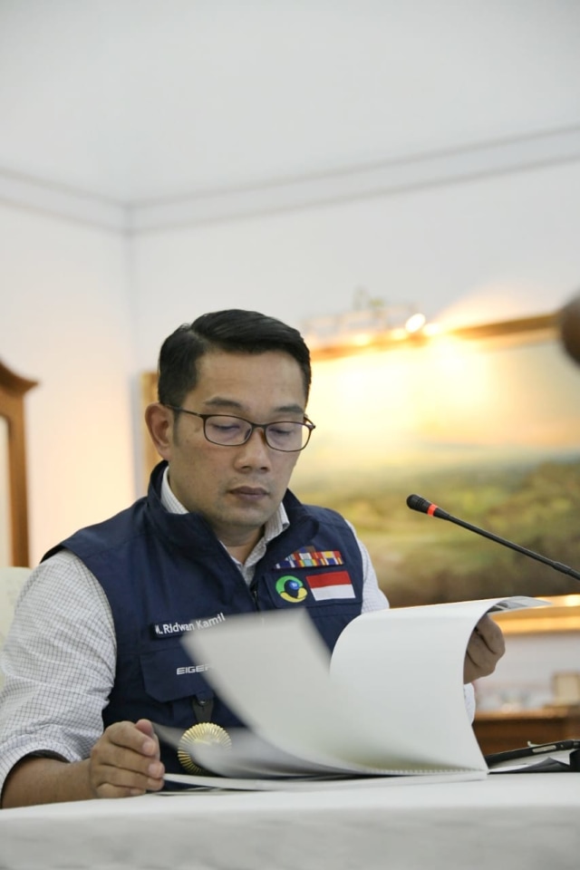 Gubernur Jawa Barat Ridwan Kamil.