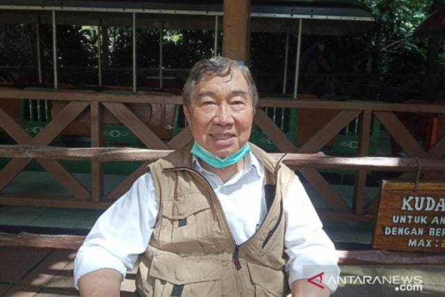 Jansen Manangsang yang saat ini menjabat sebagai direktur Taman Safari Indonesia. Foto : ANTARA/ M Fikri Setiawan