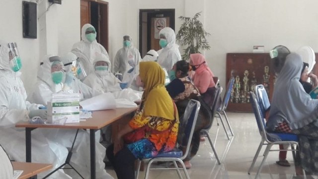 Ilustrasi rapid test, Foto: ANTARA/Livia Kristianti