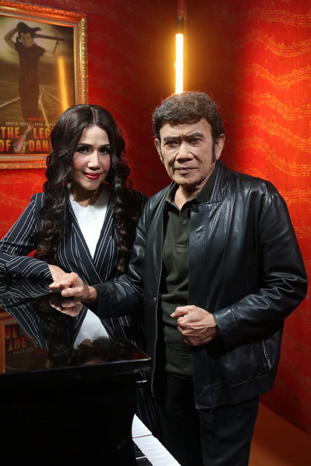 Rhoma Irama dan Rita Sugiarto. Dok: HP Records