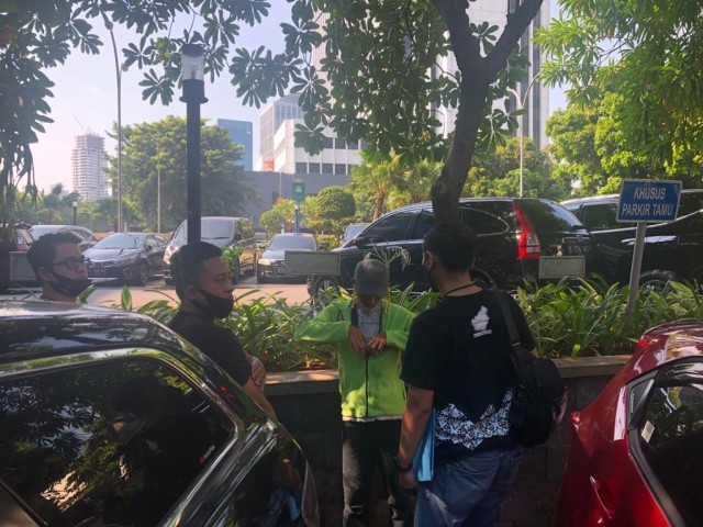 Tersangka Zakaria yang berangkatkan TKI ke kapal Long Xing 629. 
 Foto: Bareskrim Polri