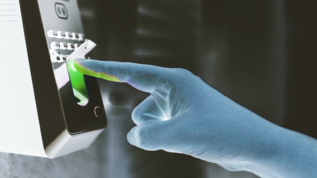 Fingerprint scanner. Foto: Rawpixel