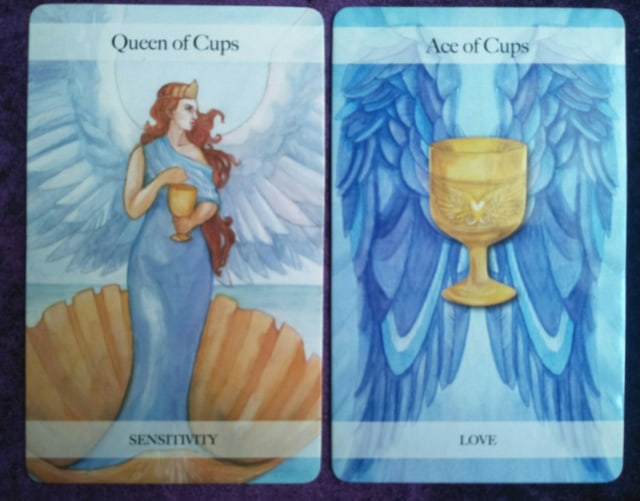 Queen of Cups, Ace of Cups (Foto: Lidia Pratiwi)
