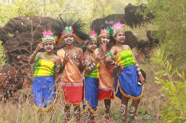 Situs Magalitik Tutari di Doyo, Kabupaten Jayapura kembali dibuka untuk umum dengan mematuhi tatanan kenormalan baru. (Dok: Hari Suroto)
