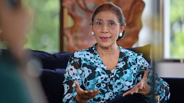 Susi Pudjiastuti. Foto: Dok. Susi Pudjiastuti