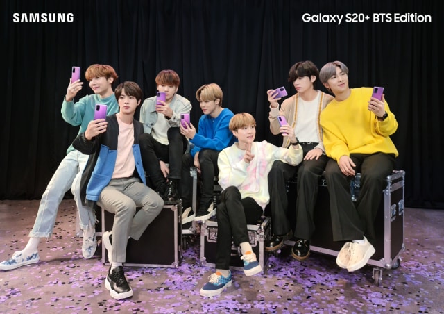 Samsung Galaxy S20 Plus BTS Edition. Foto: Samsung