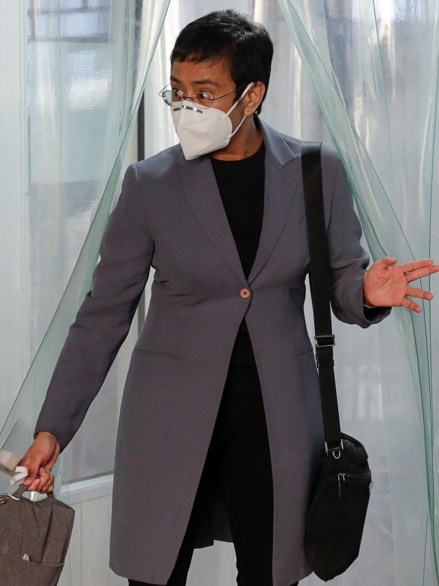 Pemimpin Redaksi Rappler di Filipina, Maria Ressa. Foto: Aaron Favila/AP Photo