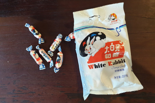 Ilustrasi permen white rabbit. Foto: Shutter Stock