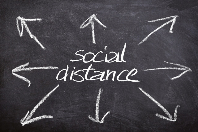 Ilustrasi social distancing. Foto: Pixabay