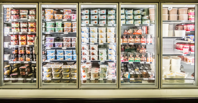 Ilustrasi es krim di supermarket Foto: Shutter Stock