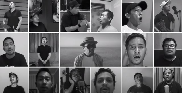 Glenn Fredly dan Bakuucakar. (Foto Youtube Chanel The Bakuucakar)