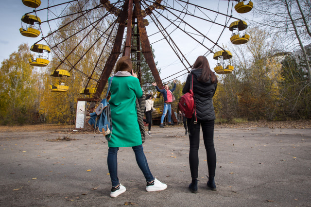 kota hantu Chernobyl Foto: shutter stock