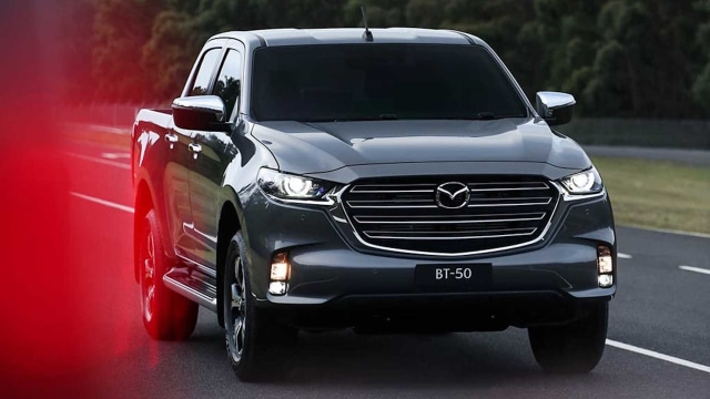 Tampilan depan Mazda BT-50. Foto: dok. Mazda