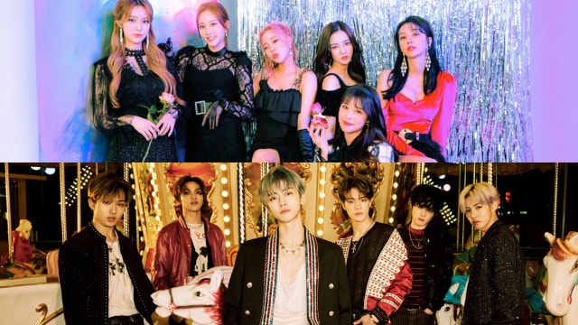 Momoland dan NCT Dream. Foto: SM Entertainment, MLD Entertainment