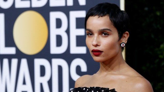 Zoe Kravitz menghadiri Golden Globe Awards ke 77 di Beverly Hills, California, Amerika Serikat. (Foto: REUTERS / Mario Anzuoni)